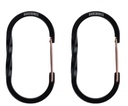 BareBones - Wiregate Carabiner Medium 2pc - Black