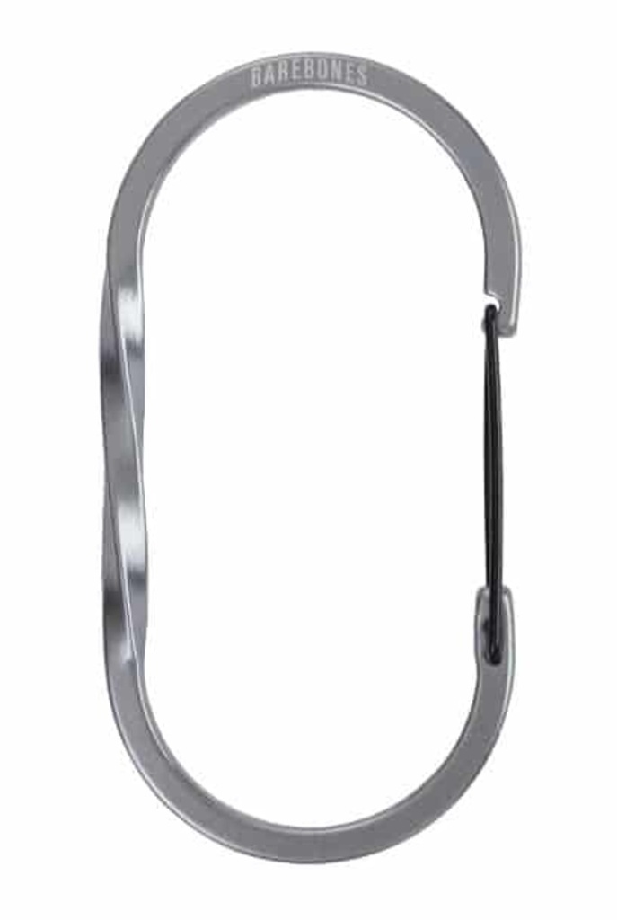 BareBones - Wiregate Carabiner Large - Gunmetal