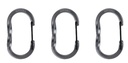 BareBones - Wiregate Carabiner Small 3pc - Gunmetal