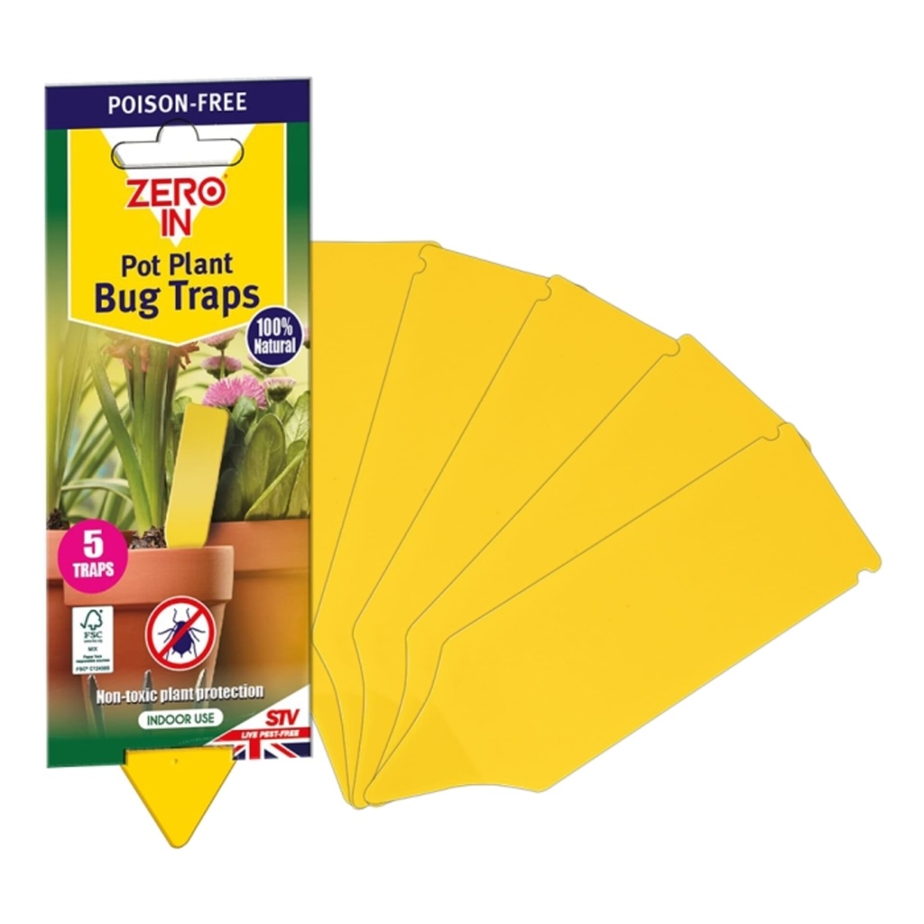 STV  Pot Plant Bug Trap - 5-Pack