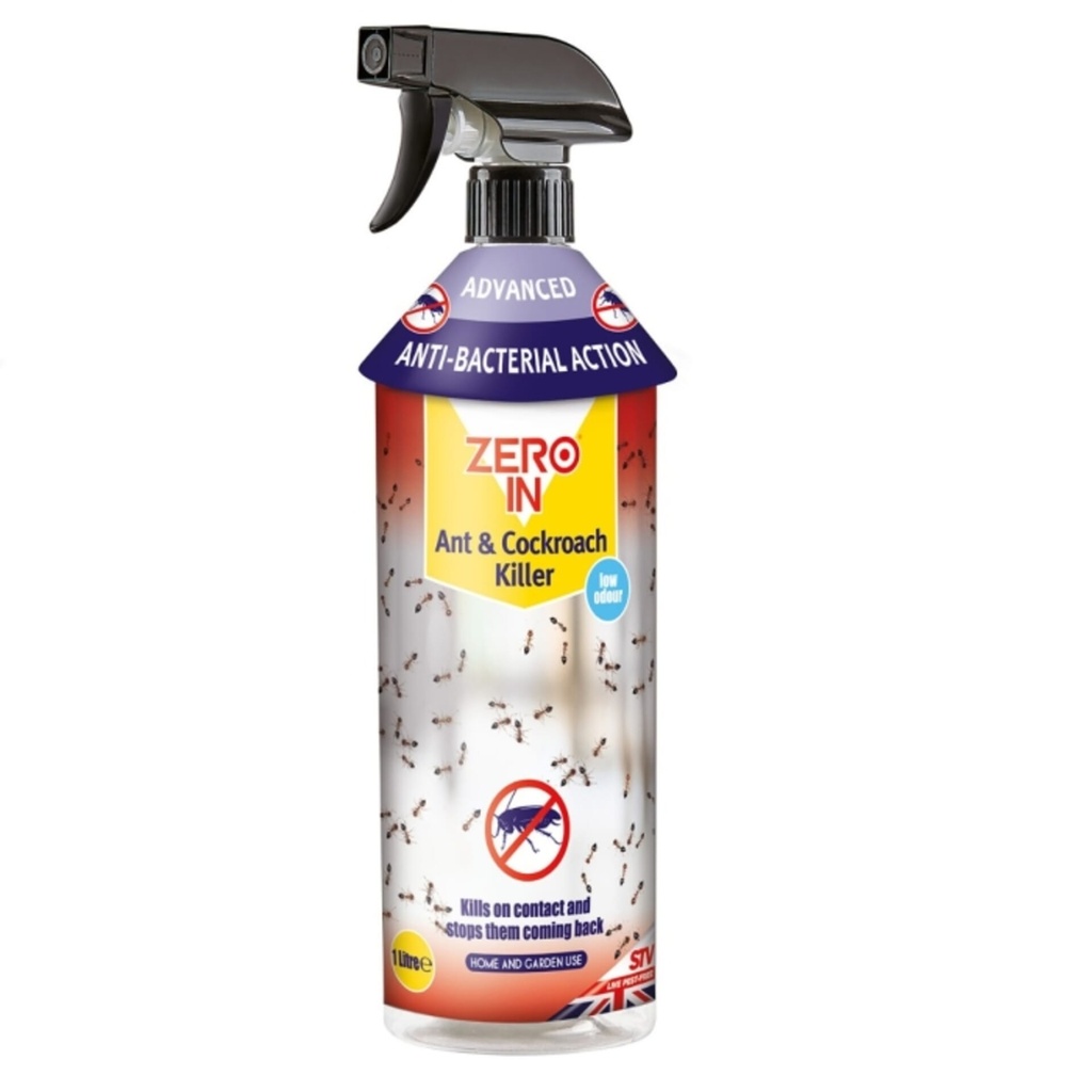 STV Anti-Bacterial Ant & Cockroach Killer - 1L RTU