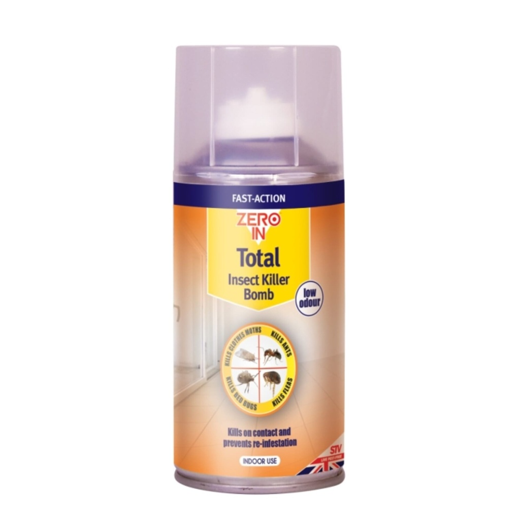 STV Total Insect Killer Bomb - 150ml One Shot Aerosol