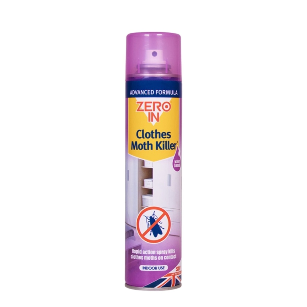 STV  Clothes Moth Killer - 300ml Aerosol