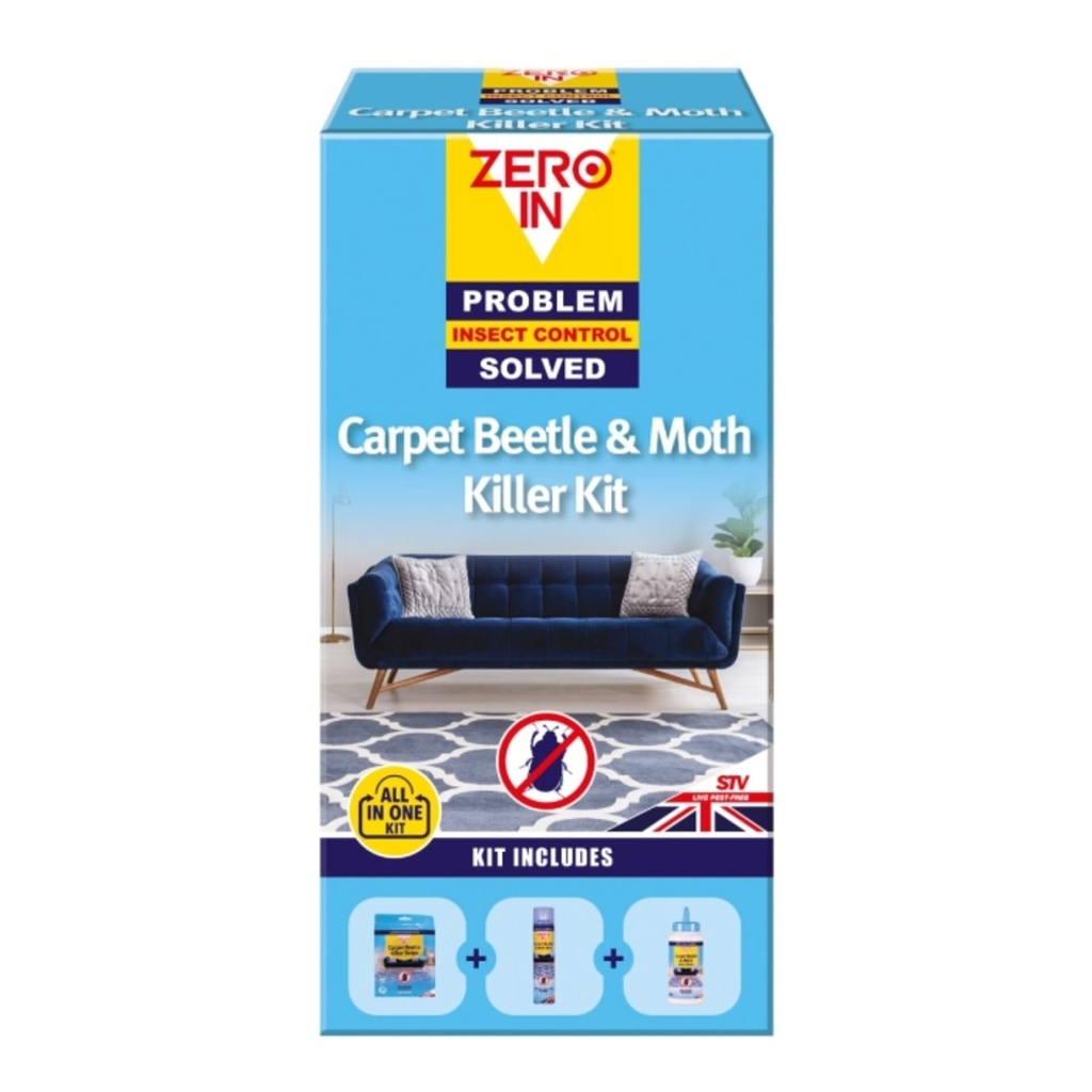 STV  Carpet Beetle & Moth Killer Kit