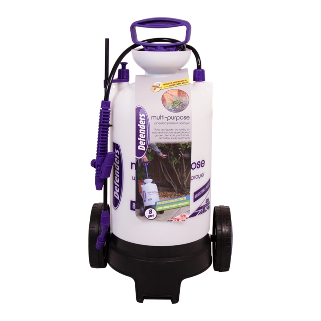 STV  Multi-Purpose Wheeled Pressure Sprayer - 8L