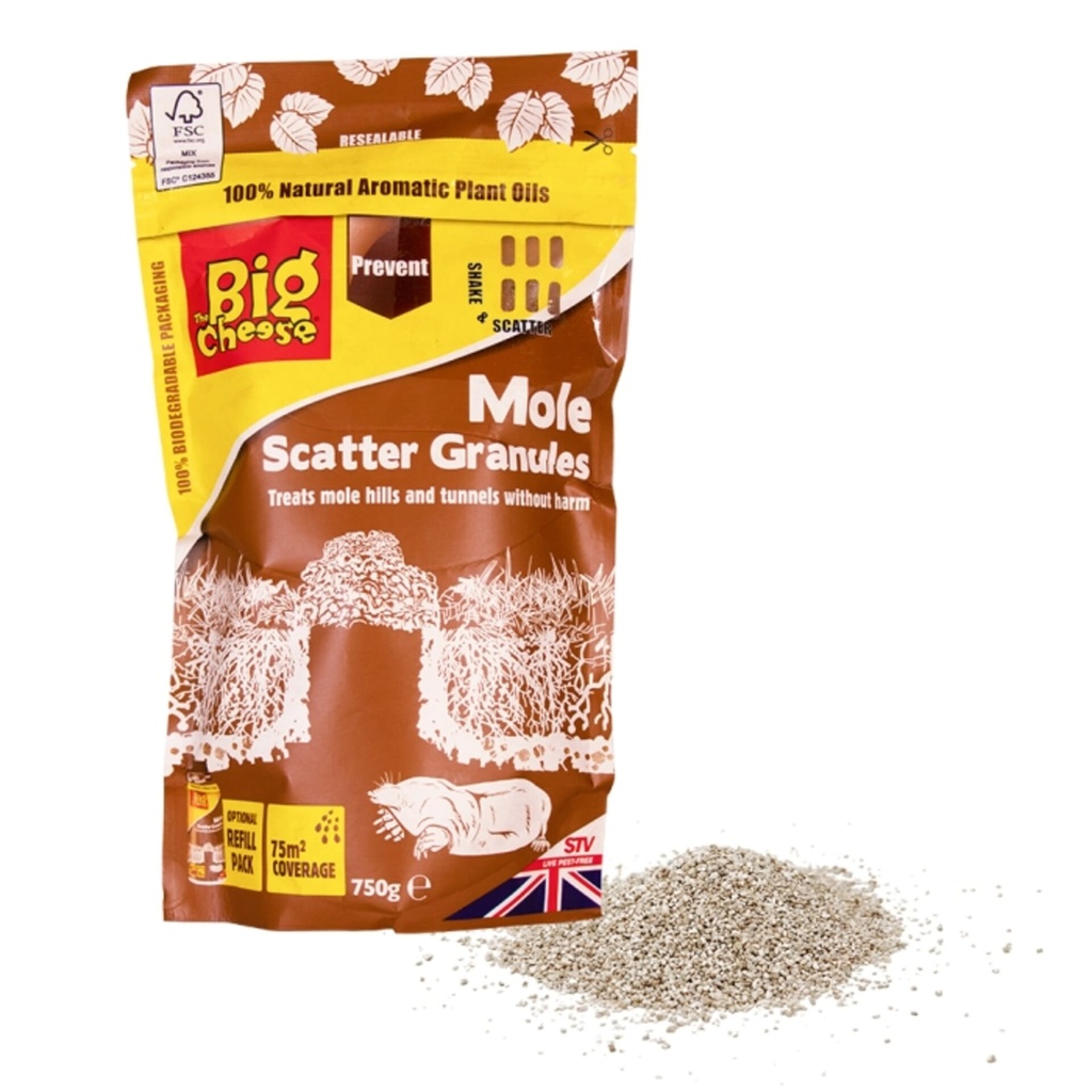 STV  Mole Scatter Granules - 750g Refill