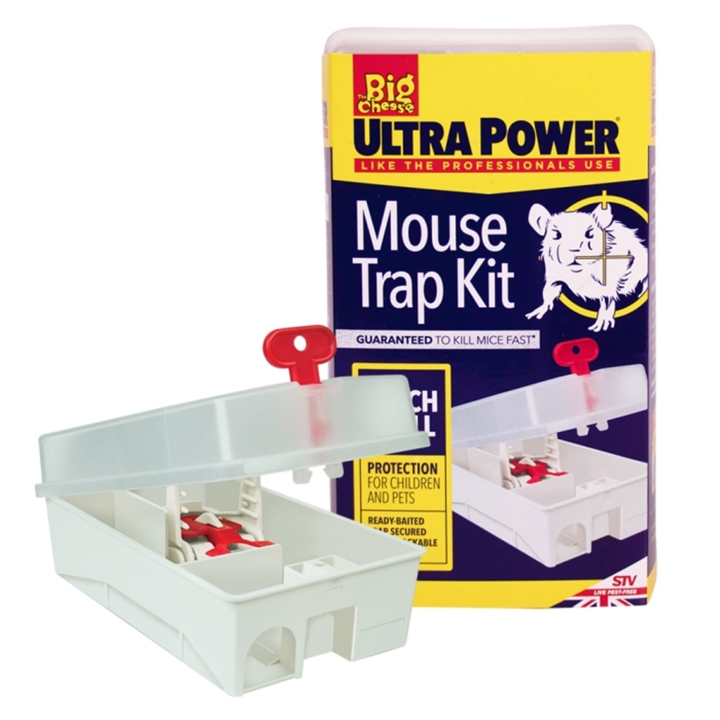 STV Ready-Baited Mouse Trap Kit