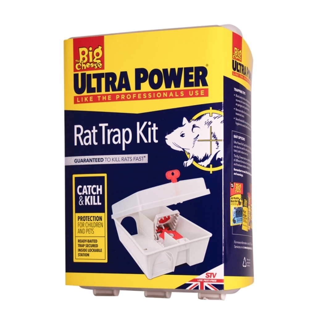 STV  Ready-Baited Rat Trap Kit