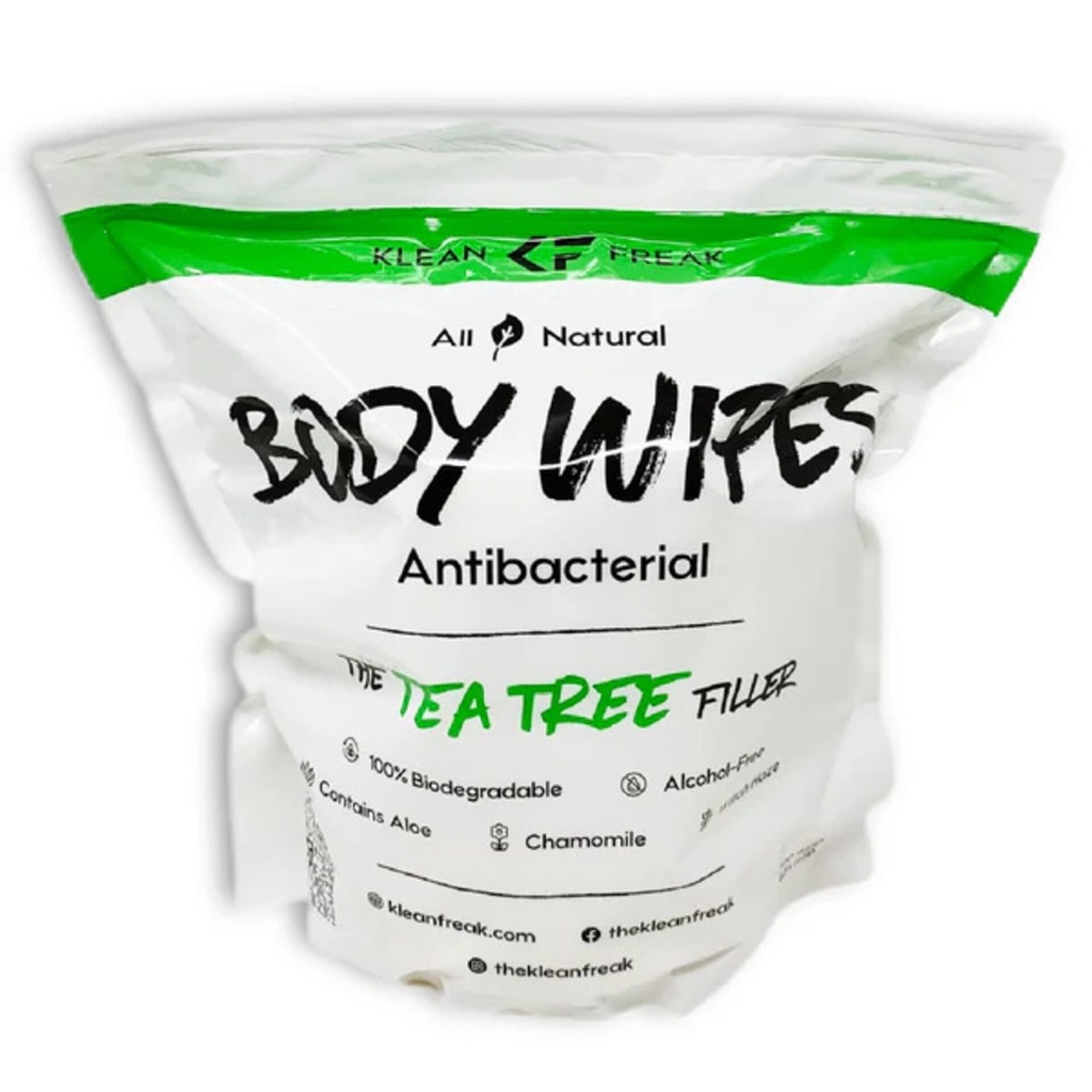 Klean Freak - Body Wipes - The Filler - Tea Tree