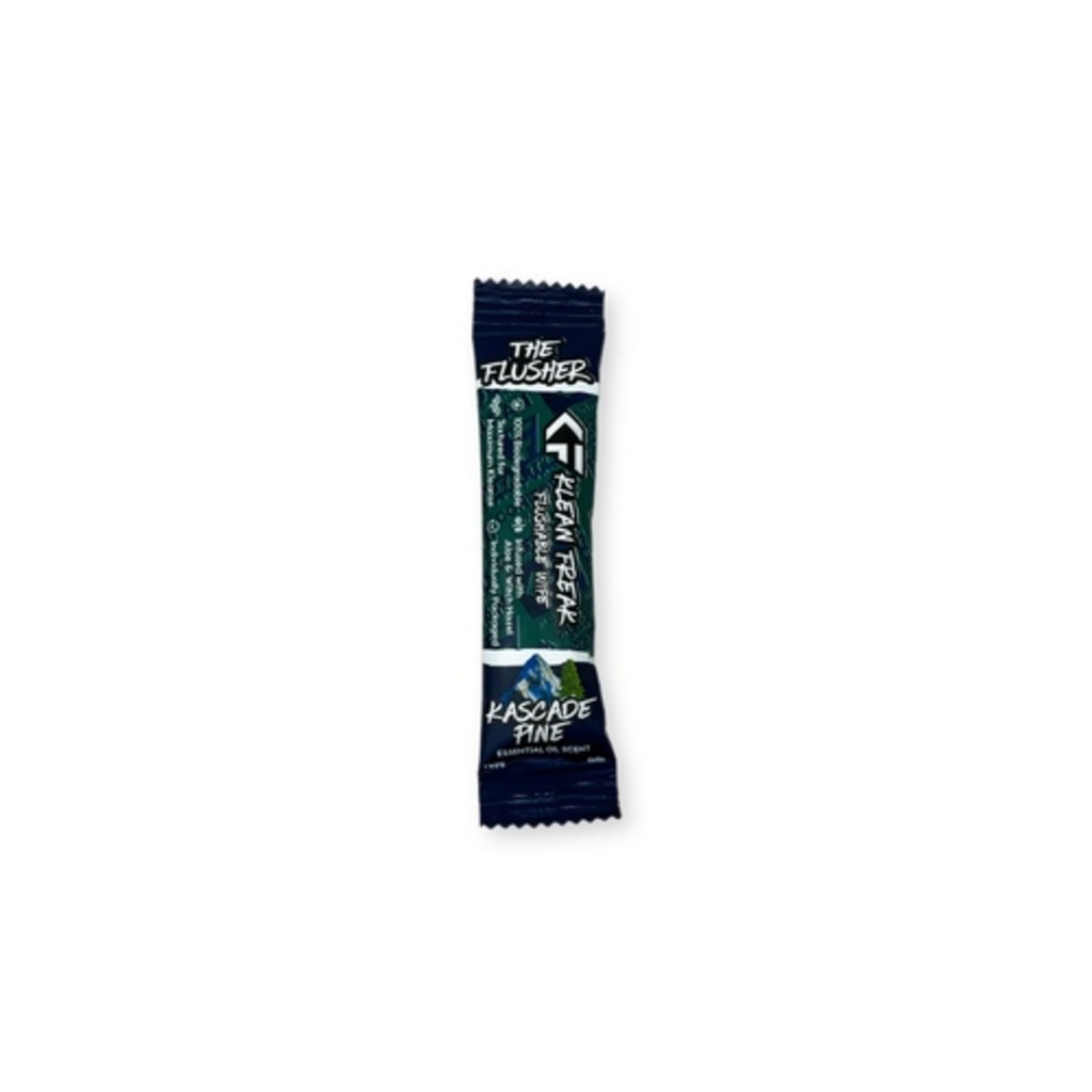 Klean Freak - The Flusher wipes - Single Sachet - Kascade Pine