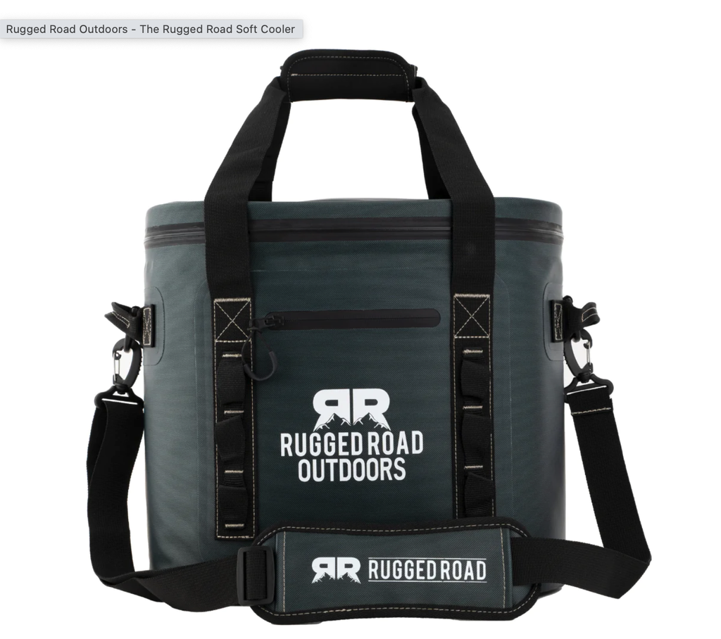 Rugged Road 30 can Soft Cooler Green