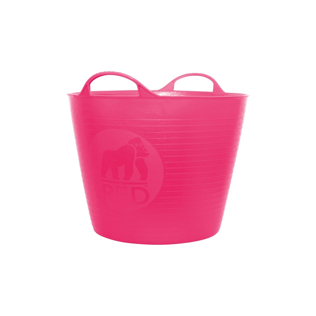 Red  Gorilla -  Tubs & Recycled Black Tubs - Medium 26L Pink