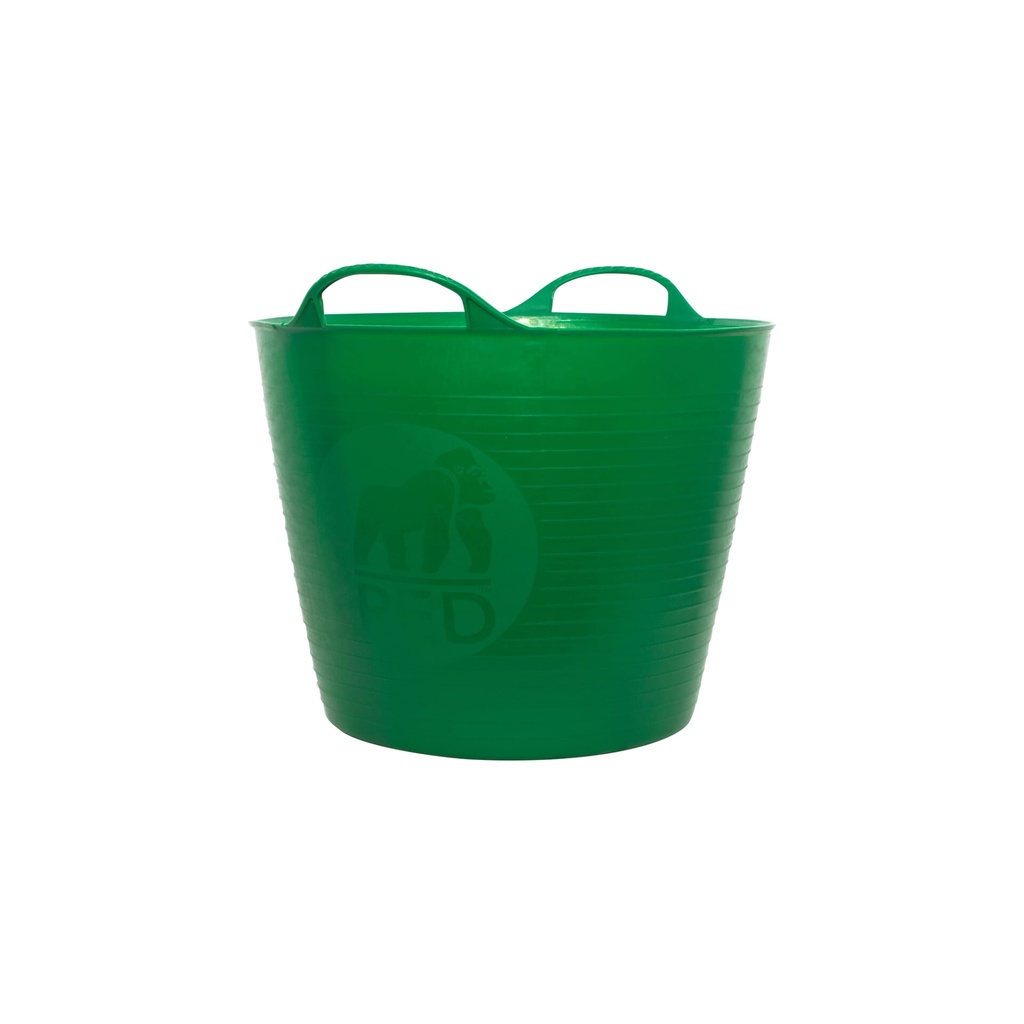 Red  Gorilla - Gorilla Tubs & Recycled Black Tubs - Medium 26L -Green