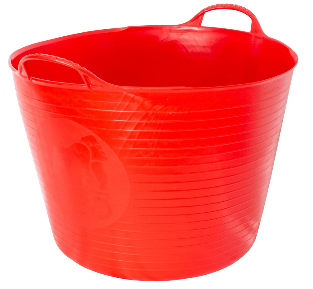 Red  Gorilla -  Tubs & Recycled Black Tubs - Large 38L Red