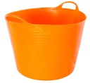 Red  Gorilla -  Tubs & Recycled Black Tubs - Large 38L Orange