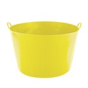 Red  Gorilla -  Tubs & Recycled Black Tubs - Extra Large 75L Yellow 