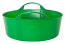 Red  Gorilla - Gorilla Tubs & Recycled Black Tubs - Mini Shallow 5L -Green