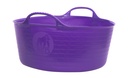 Red  Gorilla - Gorilla Tubs & Recycled Black Tubs - Small Shallow 15L- Purple