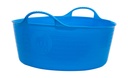 Red  Gorilla - Gorilla Tubs & Recycled Black Tubs - Small Shallow 15L- Blue