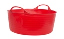 Red  Gorilla - Gorilla Tubs & Recycled Black Tubs - Small Shallow 15L -Red