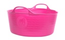 Red  Gorilla -  Tubs & Recycled Black Tubs - Small Shallow 15L Pink