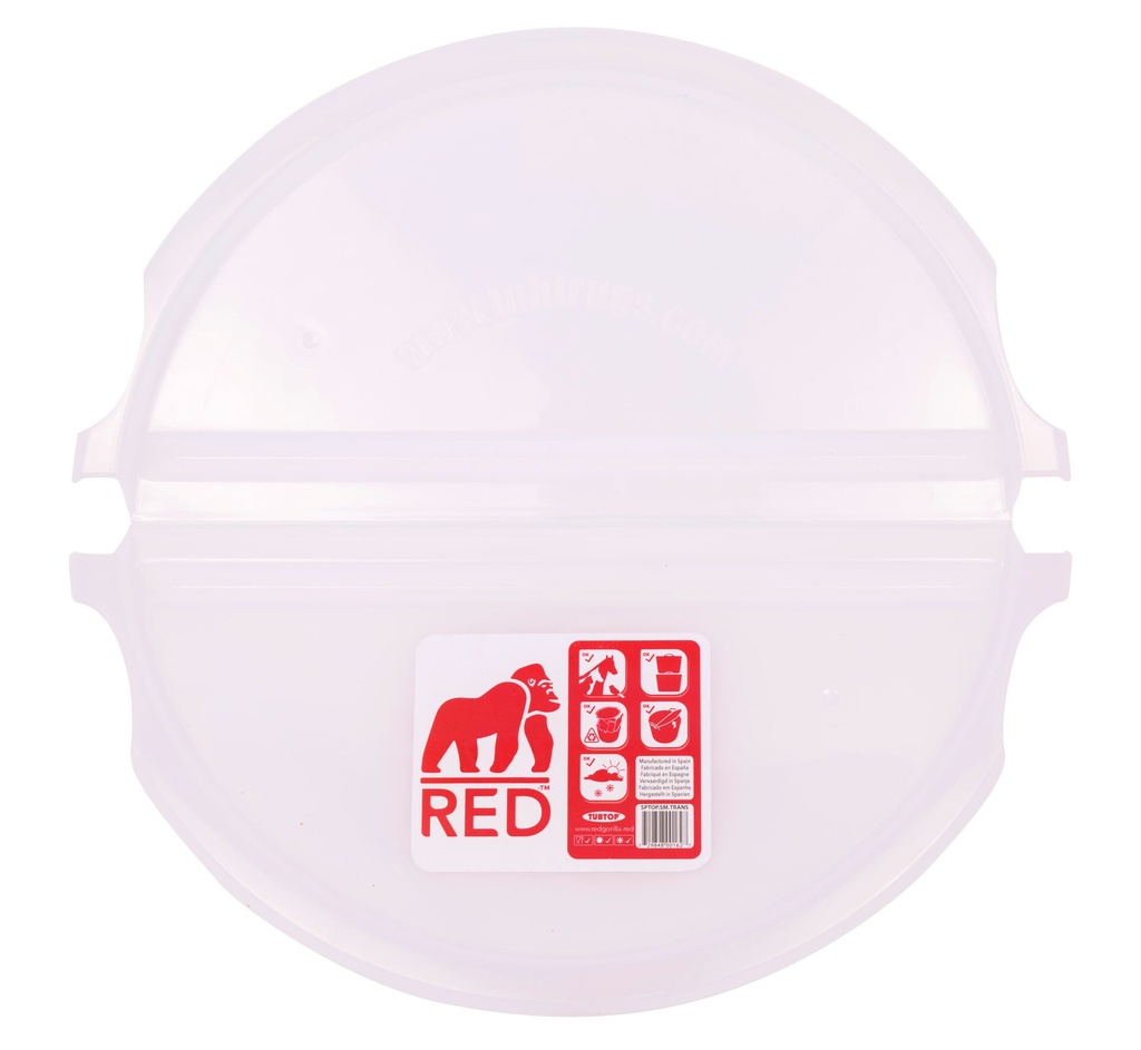 Red  Gorilla -  Tubtop - Large Translucent