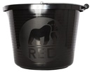 Red  Gorilla -  Premium Buckets - Premium Black Bucket 15L