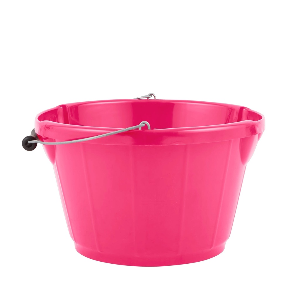 Red  Gorilla - Gorilla Plas - Gorilla Plas 10L Feed Bucket -Pink