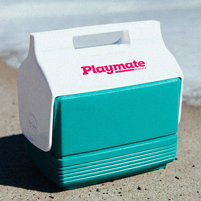 IGLOO-Retro Playmate Mini Cooler  - Dark Jade /
Bold Magenta /
Livewire Yellow