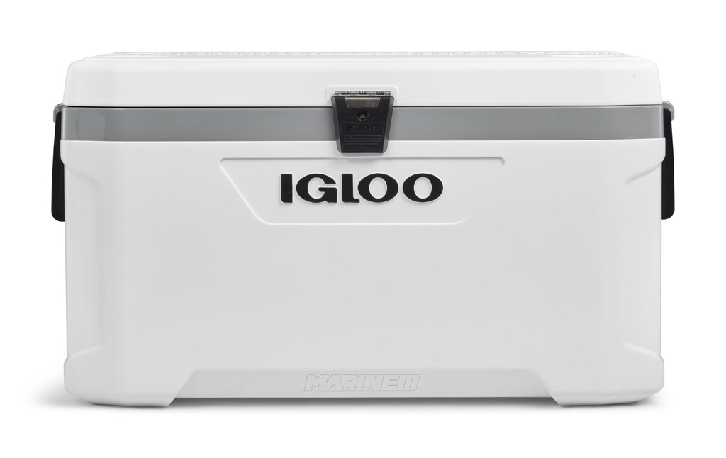 Igloo-Latitude Marine Ultra 70 Cooler Box - White / Moonscape Gray