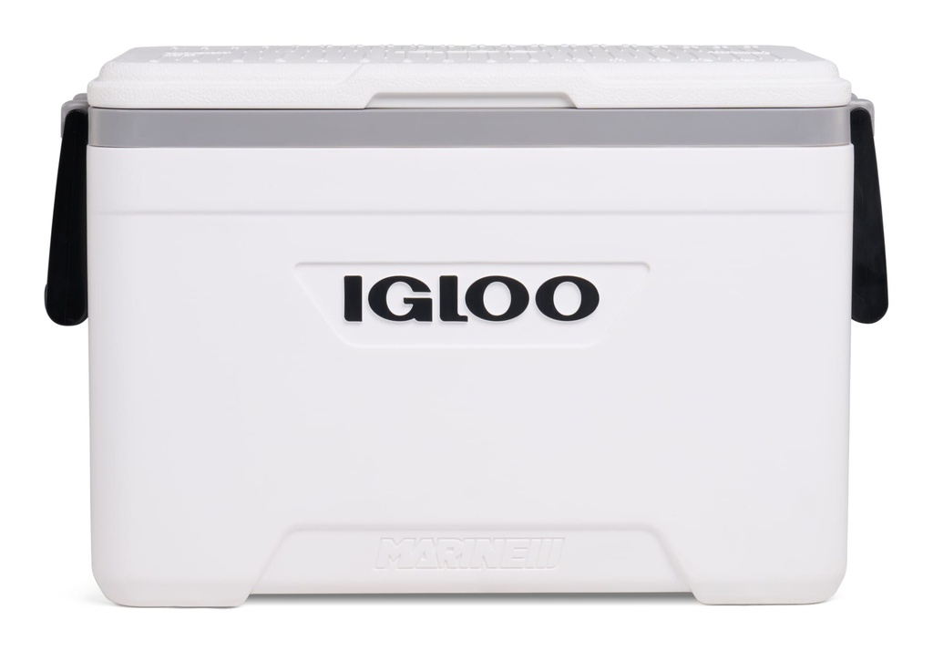 IGLOO-Latitude Marine Ultra 25 Cooler Box - White / Moonscape Gray