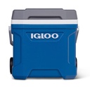 IGLOO-Latitude 16 Roller Cooler  - Indigo Blue / Meteorite