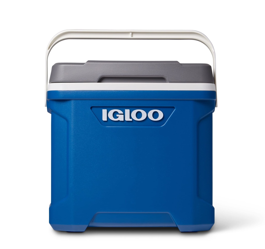 00050332-Igloo-Latitude 30 Cooler Box - Indigo Blue / Meteorite