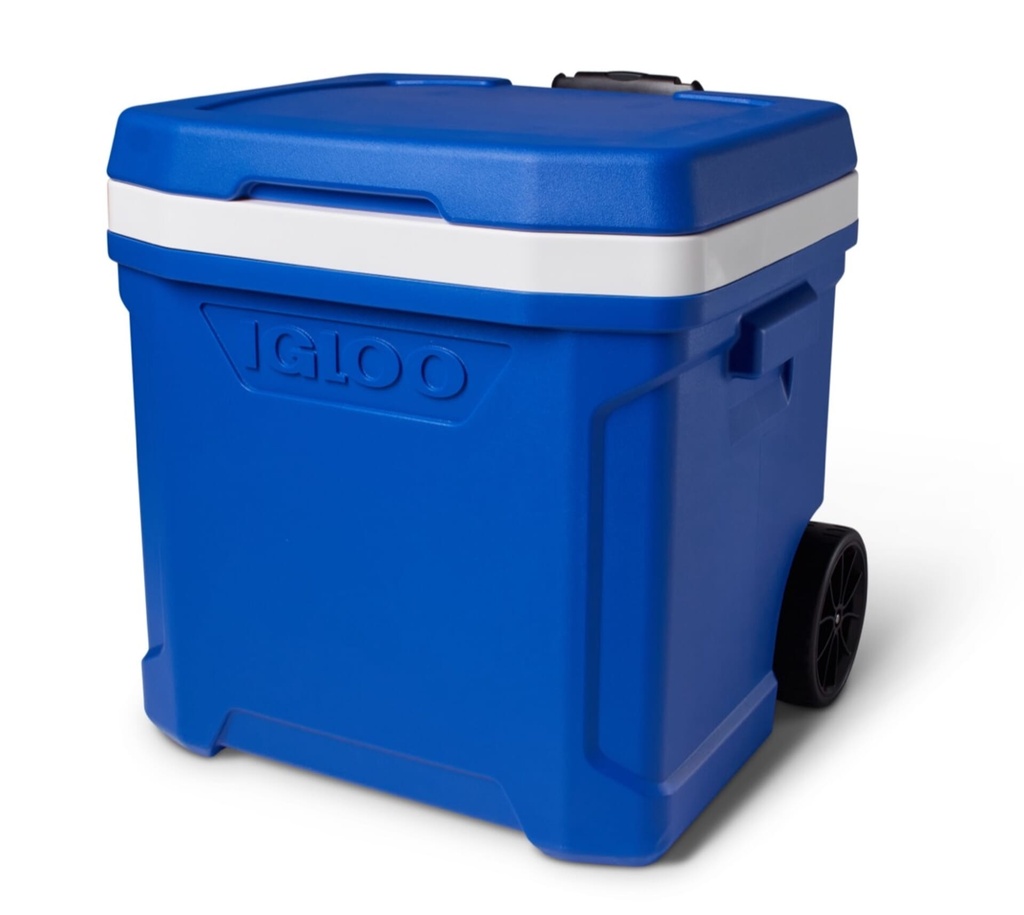 00034679-Igloo-Profile II 60 Roller Cooler Box - Majestic Blue 