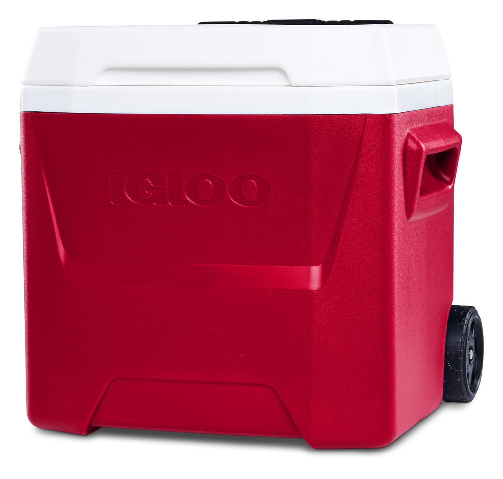 00034656-Igloo-Laguna 16QT Cool Box with Wheels - Red Star 