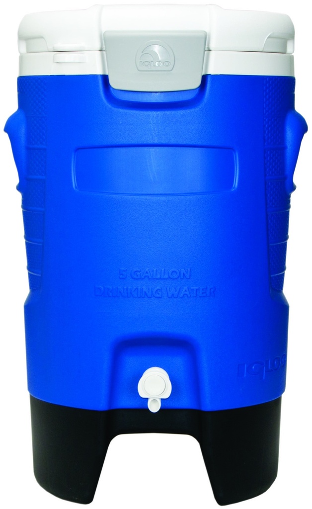 IGLOO-Sport 5 Gallon Roller Water Jug - Majestic Blue