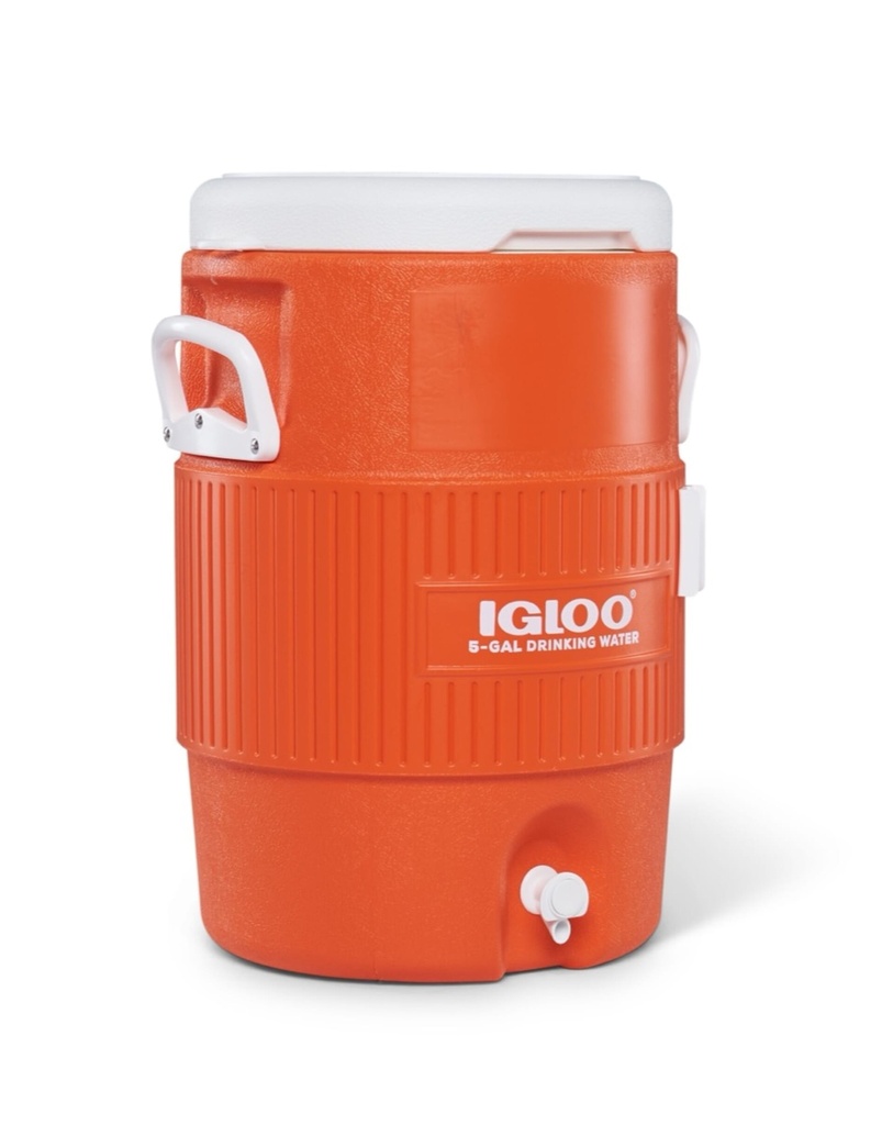 IGLOO-5 Gallon Seat Top - Orange 