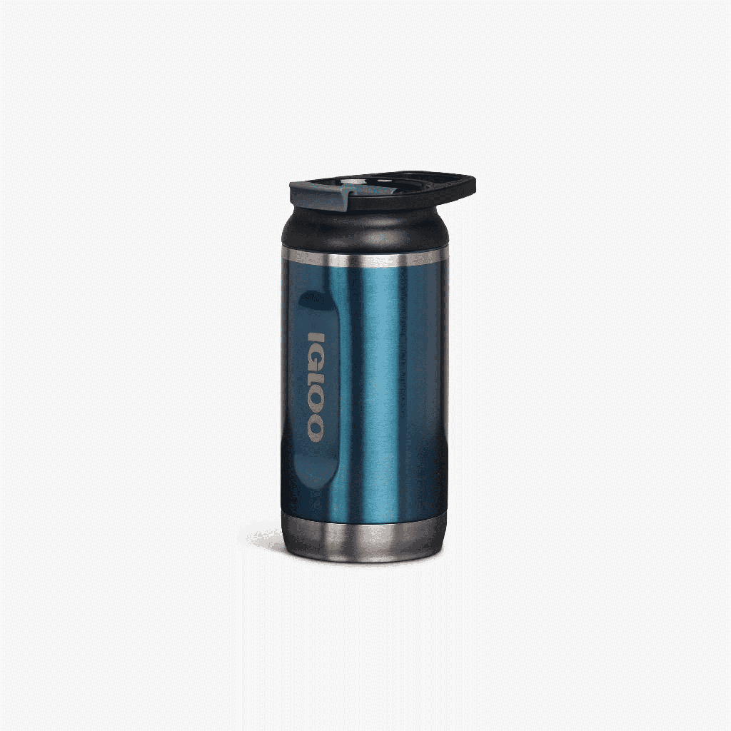 IGLOO-12 Oz Stainless Steel Tumbler - Modern Blue 