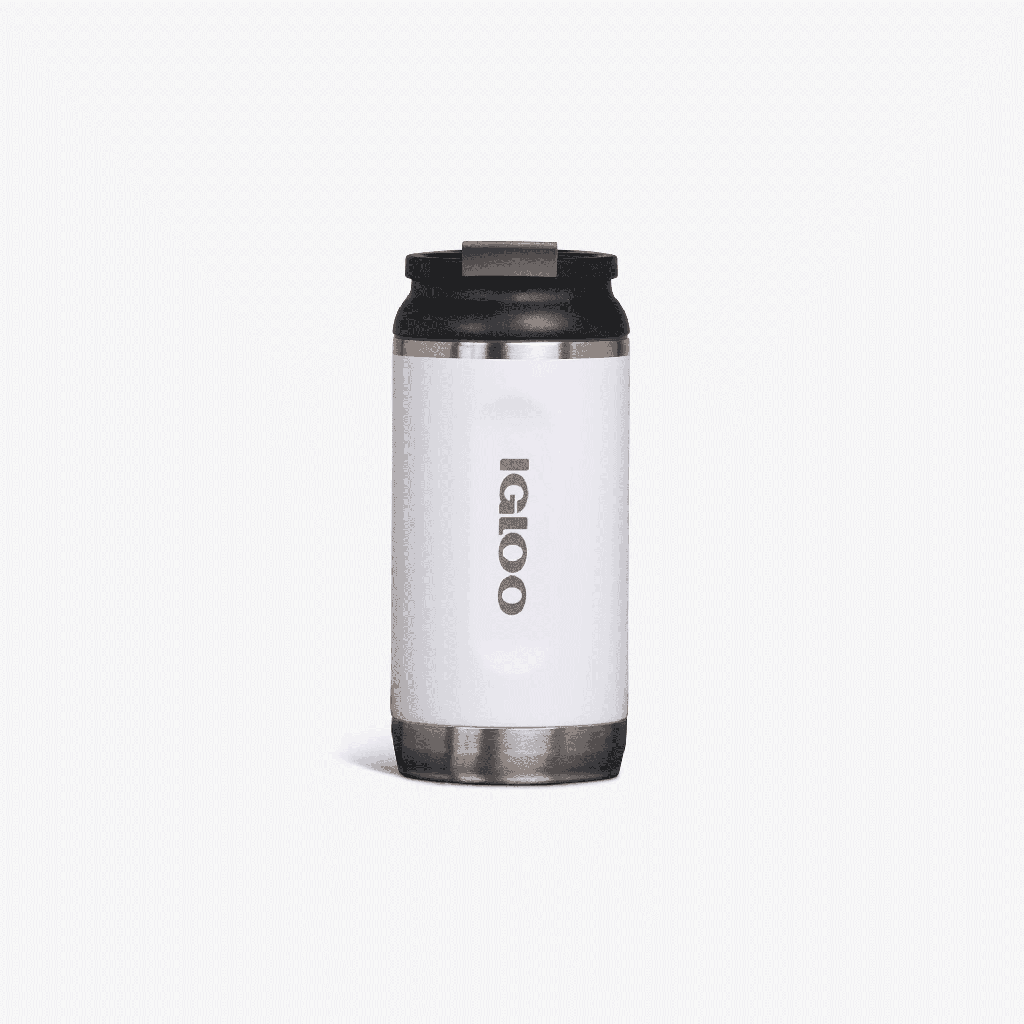 00071062-Igloo-12 Oz Stainless Steel Tumbler - White 