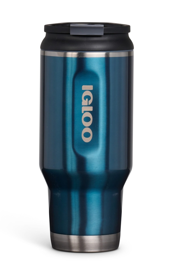 00071079-Igloo-32 Oz Stainless Steel Tumbler - Modern Blue