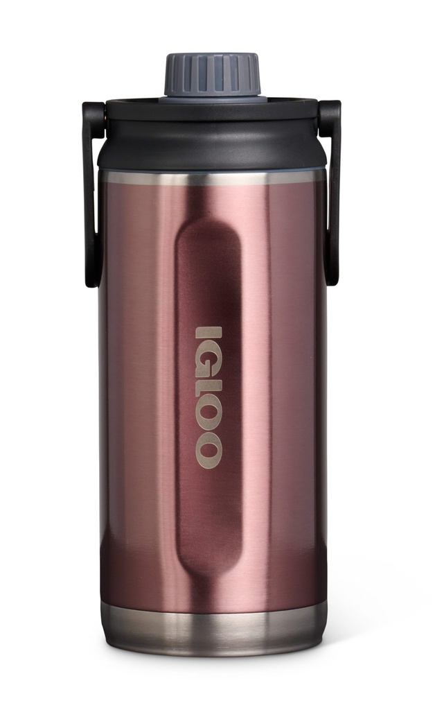 IGLOO-36 Oz Stainless Steel Chug Bottle - Flamingo