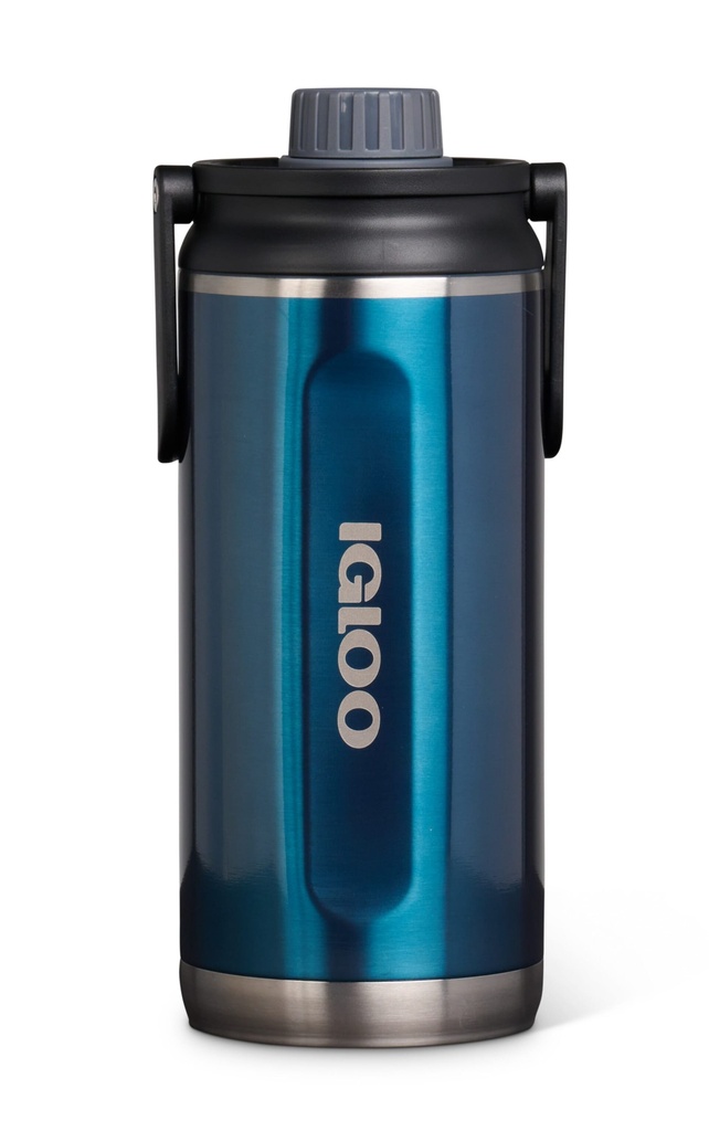 00071091-Igloo-36 Oz Stainless Steel Chug Bottle - Modern Blue