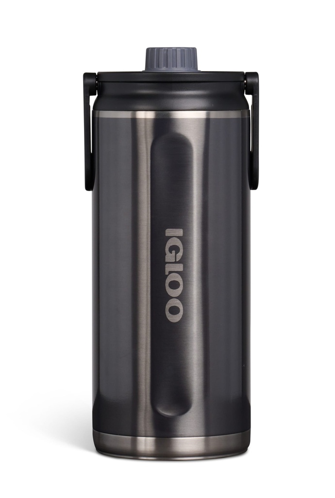 00071101-Igloo-80 Oz Stainless Steel Chug Bottle - Carbonite