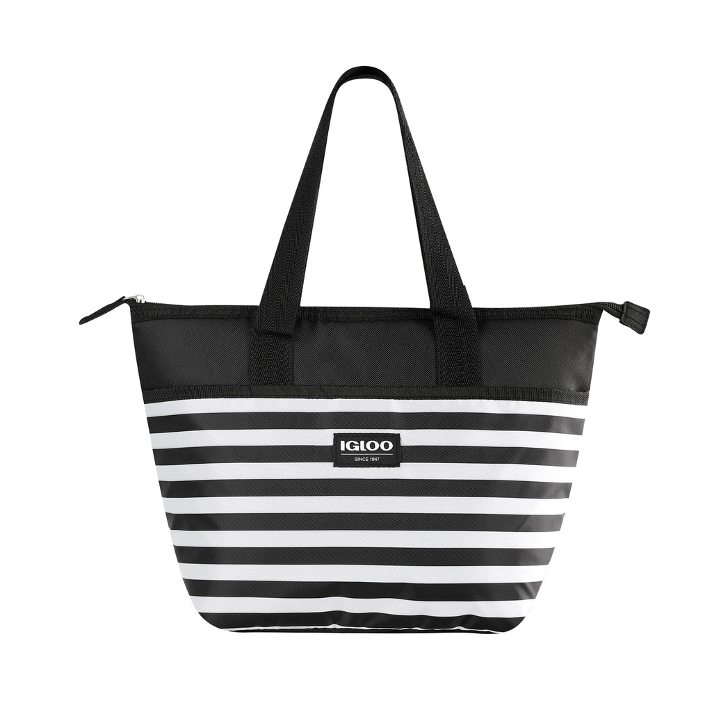 00066242-Igloo-Mini Essential Opp Print Basics - Black & White Stripe 