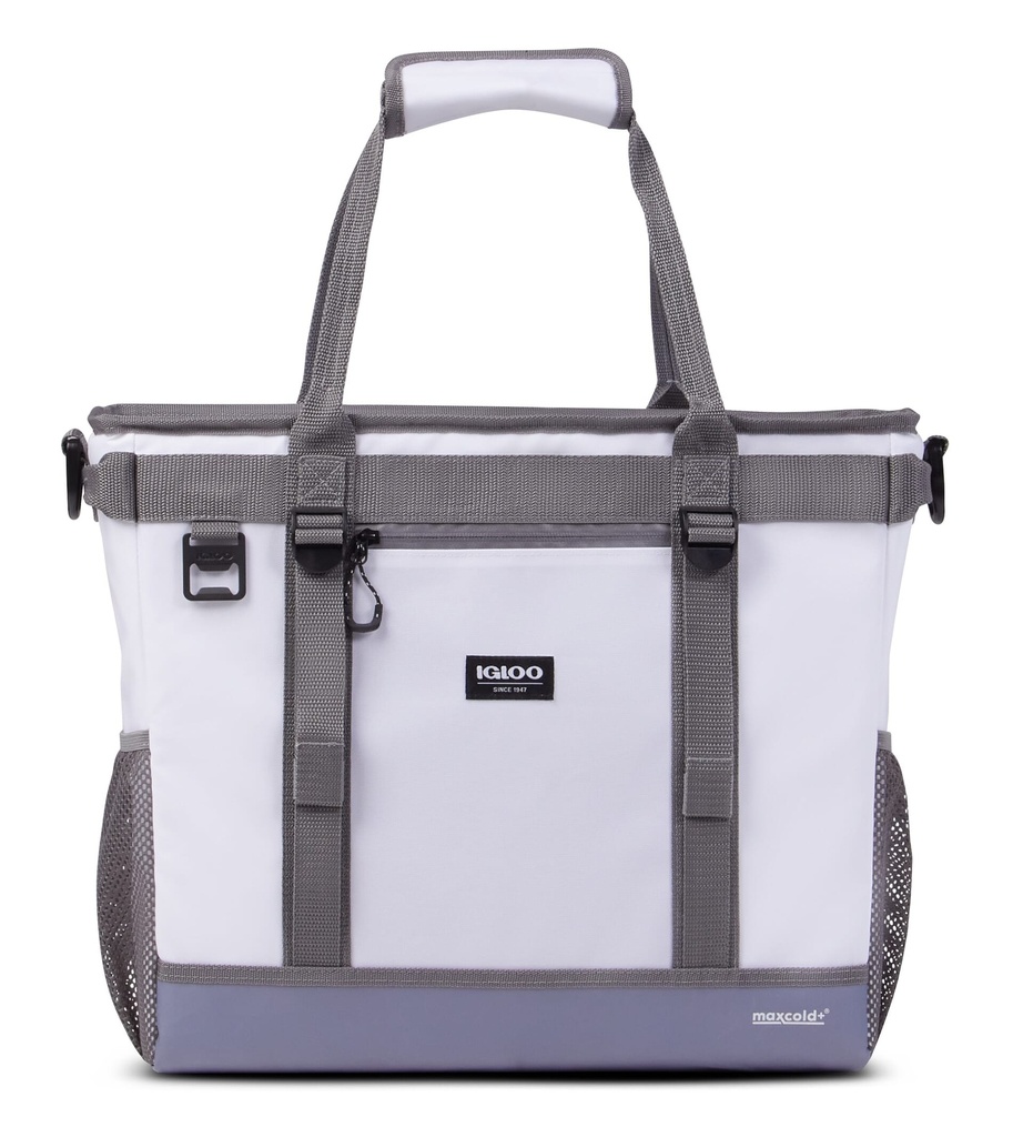 IGLOO-Maxcold+ Ascent 30-Can Tote - White 