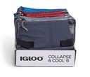 Igloo-Collapse & Cool 6 Solid Assortment - Blue/Black 