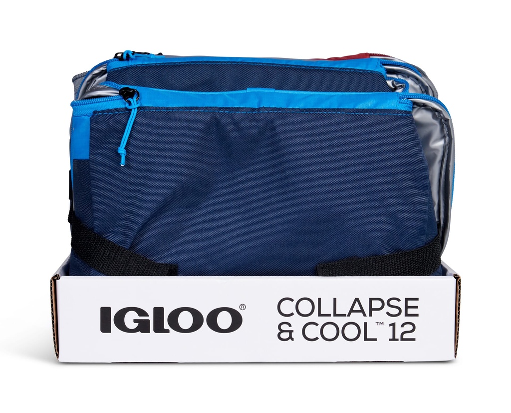 IGLOO-Collapse & Cool 12 Solid Assortment - Blue/Black 