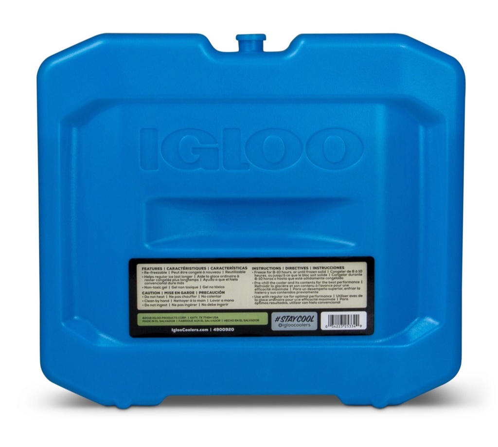 IGLOO-Maxcold Ice Extra Large Freeze Block - Blue  