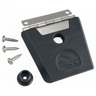 Igloo-Hybrid Plastic/Stainless Steel Latch Universal Fit - BLACK.STAINLESS STEEL