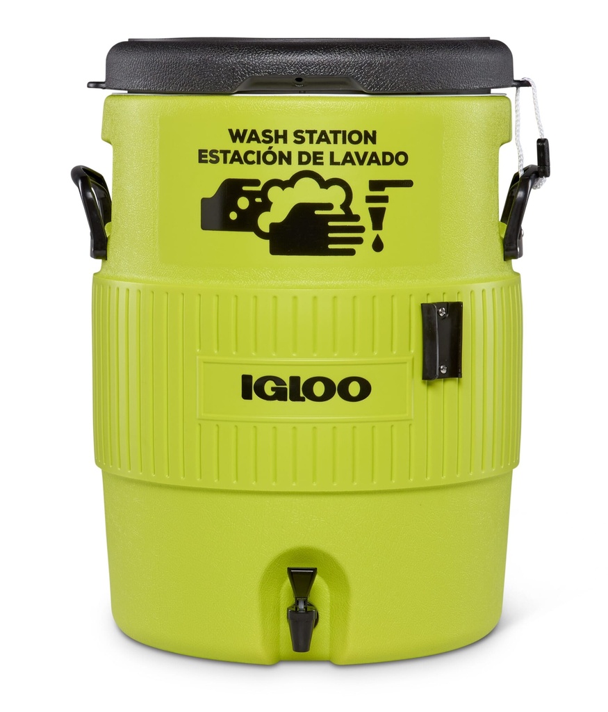 Igloo-10 Gallon Seat Top Wash Station - Green 